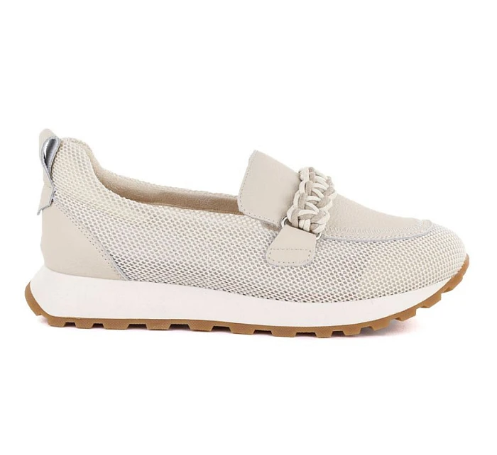 Ploché zateplené boty W model 22096534 beige - Potocki