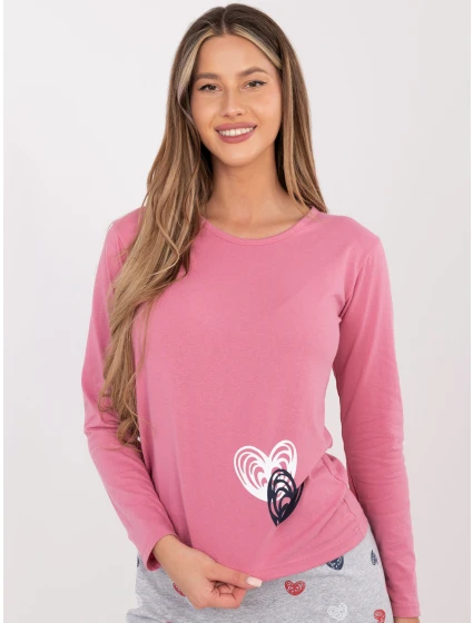 Pyžamo DU PI FP 009.84 růžové