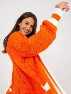 Dámský svetr LC SW model 17655240 oranžový - FPrice