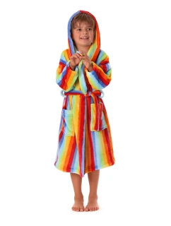 Dětský župan 9156 Capri s kapucí - Vestis