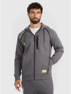 Pánská mikina s kapucí 4F 4FRAW25TSWSM2456-23S