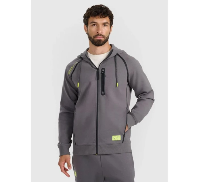 Pánská mikina s kapucí 4F 4FRAW25TSWSM2456-23S