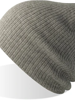 Pletená čepice light grey melange model 22478879 - Atlantis Headwear