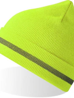 Bezpečnostní pletená čepice yellow fluo model 22479698 - Atlantis Headwear