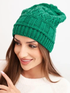 Čepice s fleecem Marta K231 zelená