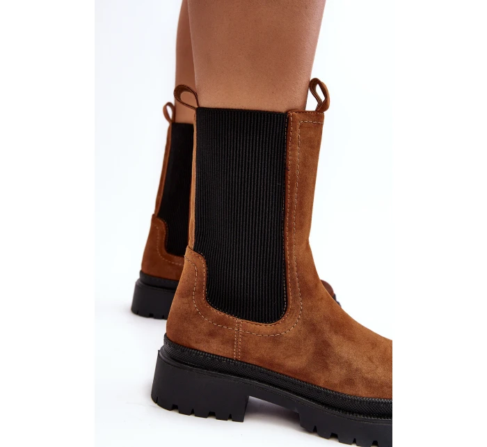 Dámské boty na zip Camel model 21638933 - EVENTO
