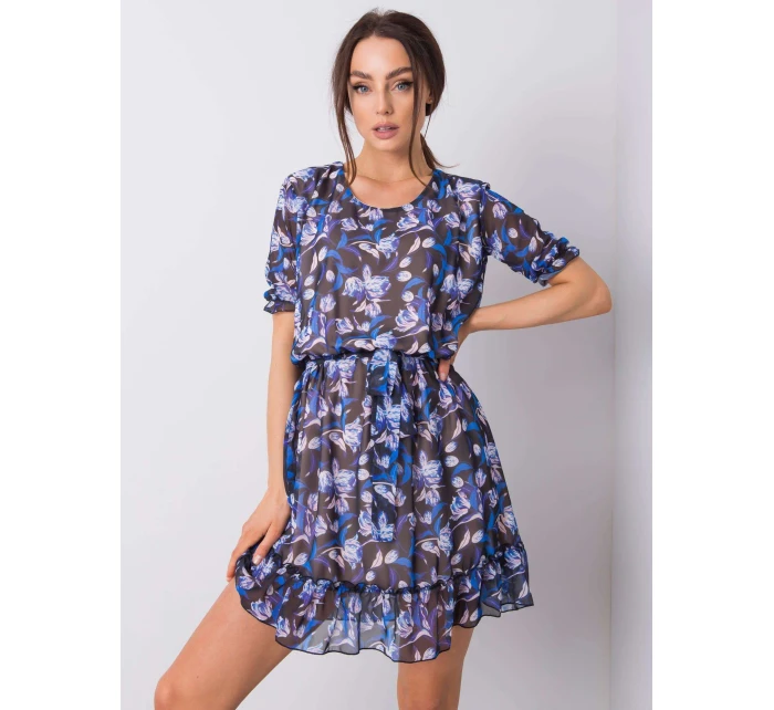 Šaty LK SK 507627.39 černá a modrá