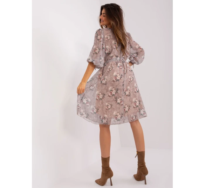 LK SK 509388 šaty.88 tmavě lila