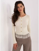 Sweter PM SW model 21334909 jasny beżowy - FPrice