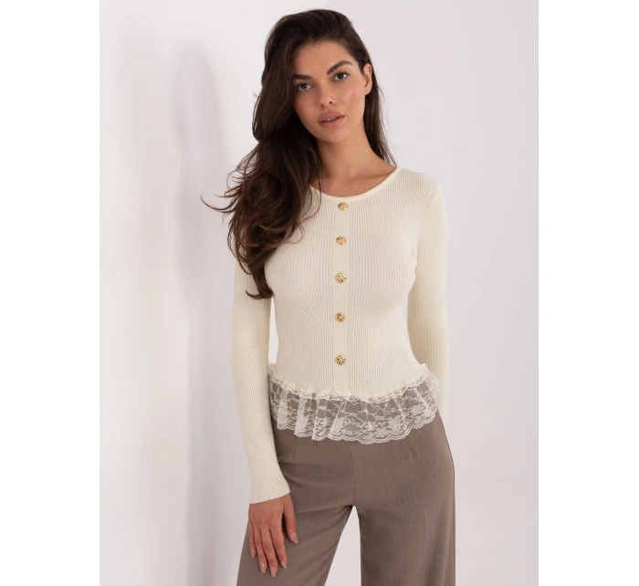 Sweter PM SW model 21334909 jasny beżowy - FPrice