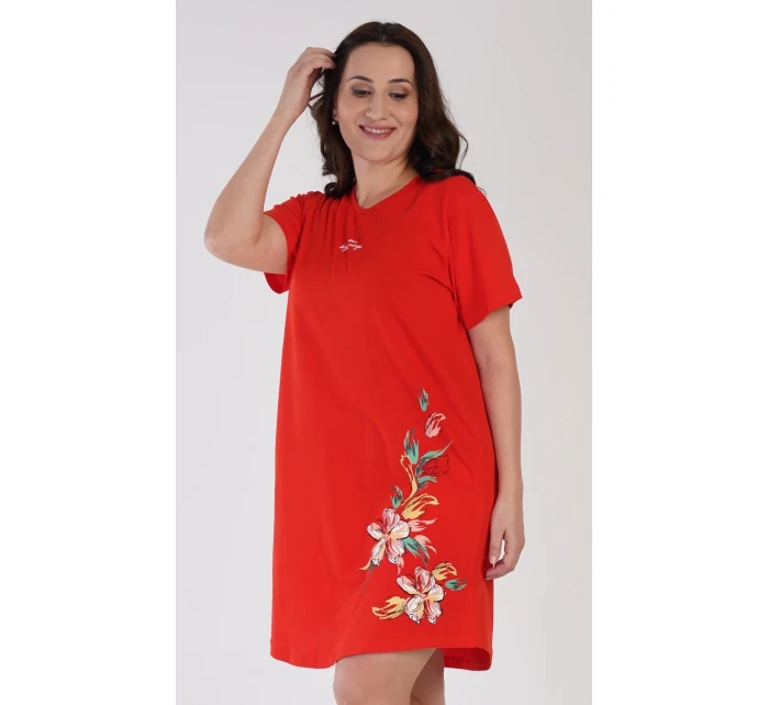 Dámská noční košile s krátkým rukávem Alena