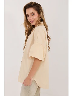 Košile s dlouhým rukávem model 227875 Italy Moda
