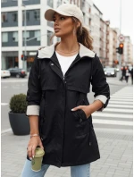 Dámská přechodná bunda parka černá Dstreet model 21975202 - FashionStreet