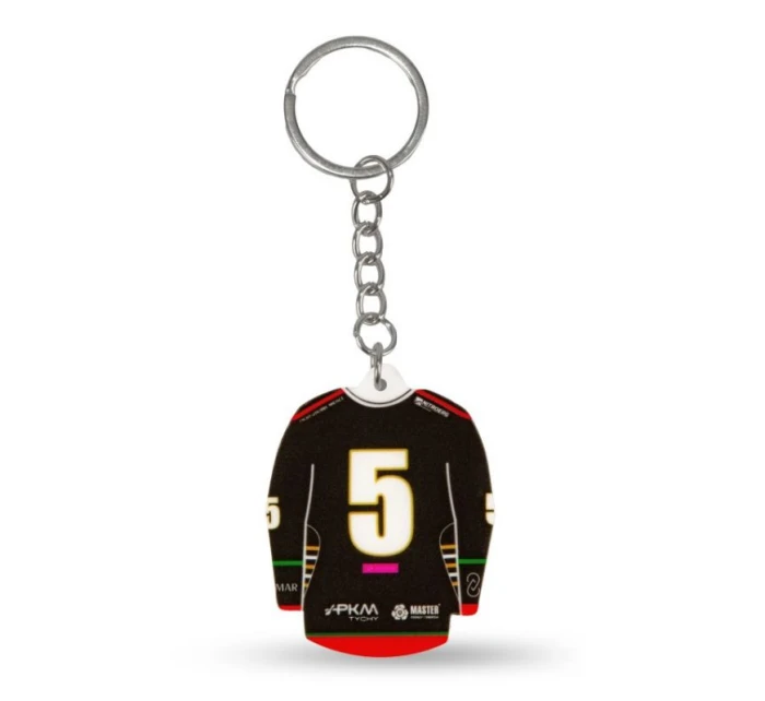 Přívěsek na klíče s hokejovým dresem GKS Tychy (Away) SREBBREKH-GKS Přívěsek na klíče s hokejovým dresem GKS Tychy (Away) SREBBREKH-GKS