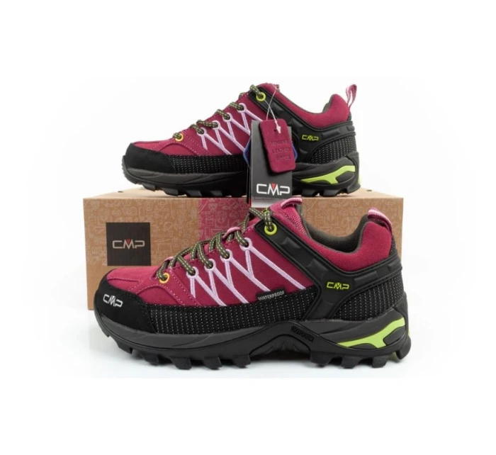 CMP Rigel Dámské nepromokavé trekové boty pink dámské