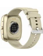 Dámské chytré hodinky  béžový silikonový řemínek + bílý řemínek model 21819976 - Gravity