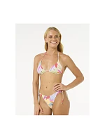 Plavky RIP CURL Cala Vadella Tri Top, tyrkysové Plavky RIP CURL Cala Vadella Tri Top, tyrkysové