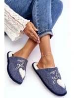 Dámské klasické pantofle s růžovou model 21641356 - Boto