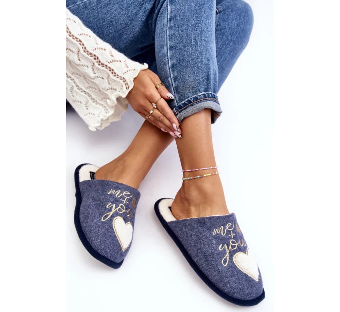 Dámské klasické pantofle s růžovou model 21641356 - Boto