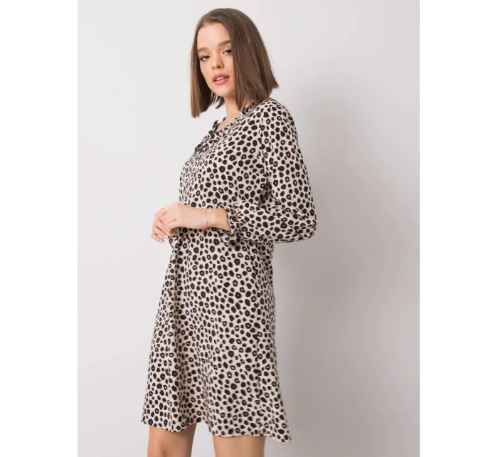 Šaty WN SK R817.66 světle béžová