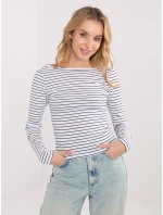 Bluzka WT BZ model 21875532 biało czarny - FPrice Bluzka WT BZ model 21875532 biało czarny - FPrice