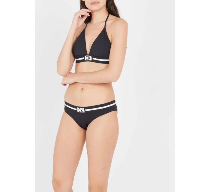 Spodní díl plavek KW0KW00930-BEH černá - Calvin Klein