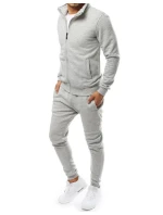 FashionStreet pánské světle šedé tepláky AX0228 FashionStreet pánské světle šedé tepláky AX0228