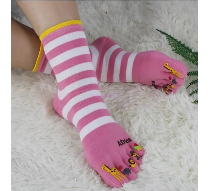 Ponožky Rebeka 44002 Africa Toe 35-38