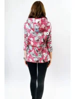 Růžová oboustranná dámská bunda model 9088271 - Libland Růžová oboustranná dámská bunda model 9088271 - Libland