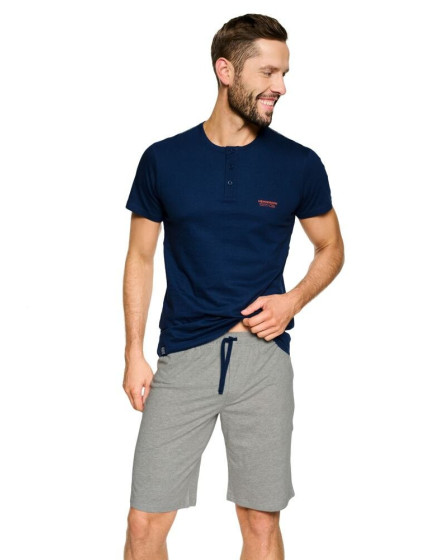 Pánské pyžamo model 17202496 modré - Henderson