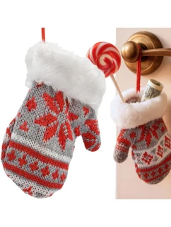 DÁRKOVÁ VISAČKA 12CM ŠEDÁ