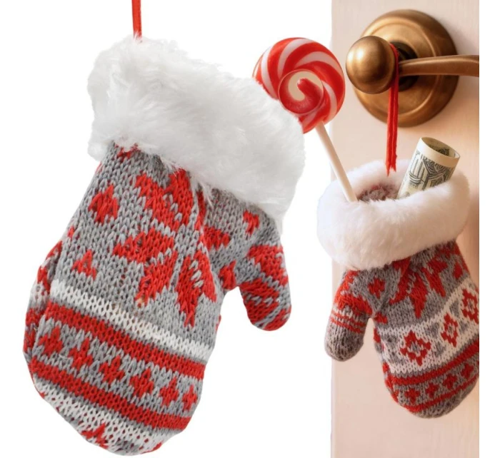 DÁRKOVÁ VISAČKA 12CM ŠEDÁ