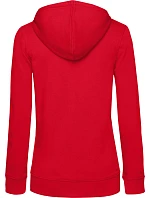 B&C Inspire Zipped Hood /women_° Dámská mikina s kapucí 01.W36B red B&C Inspire Zipped Hood /women_° Dámská mikina s kapucí 01.W36B red