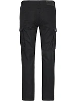 Daiber JN 877 (62-68) Pracovní cargo kalhoty - Solid 02.877X black