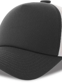 Atlantis Headwear Record-S 5 panelová Trucker kšiltovka 33.0263 dark grey
