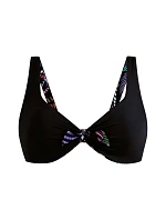 Style Loretta Top Bikini - horní díl 8750-1 black - RosaFaia