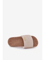 Dámské Pantofle Big Star RR274A102 Béžové Dámské Pantofle Big Star RR274A102 Béžové