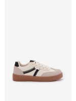 Dámské nízké tenisky černobílé model 21951691 - Boto Dámské nízké tenisky černobílé model 21951691 - Boto