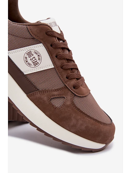 Pánské sportovní tenisky Big Star model 22039729 hnědé - Big Star Shoes