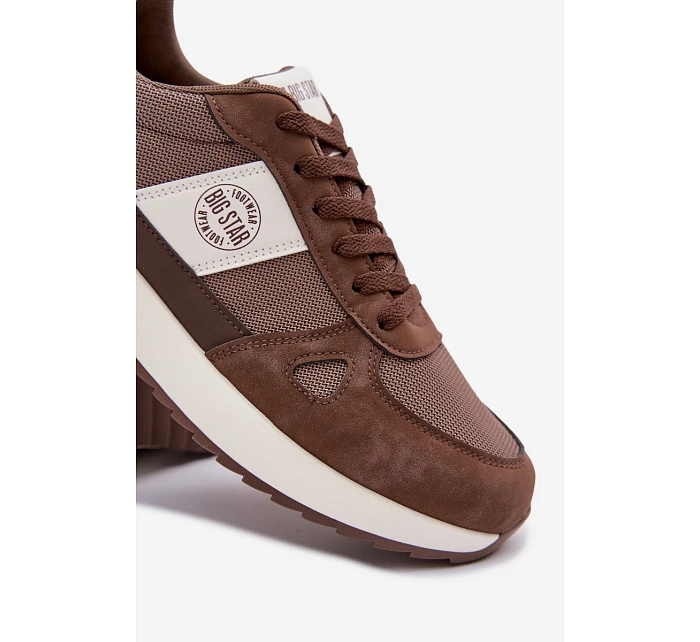 Pánské sportovní tenisky Big Star model 22039729 hnědé - Big Star Shoes