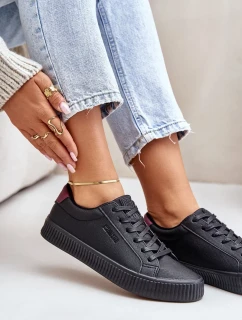 Zateplené Tenisky Dámské Big Star Černé