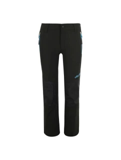 Trollkids dětské softshellové kalhoty pro dívky/chlapce Lysefjord Pants black (147-603)