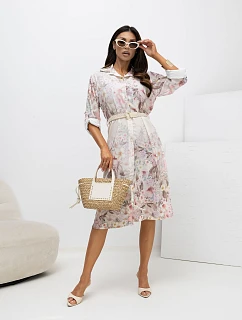 Šaty MI SK 82877.12P béžové