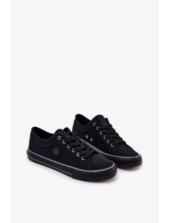 Pánské plátěné tenisky Big Star – černé