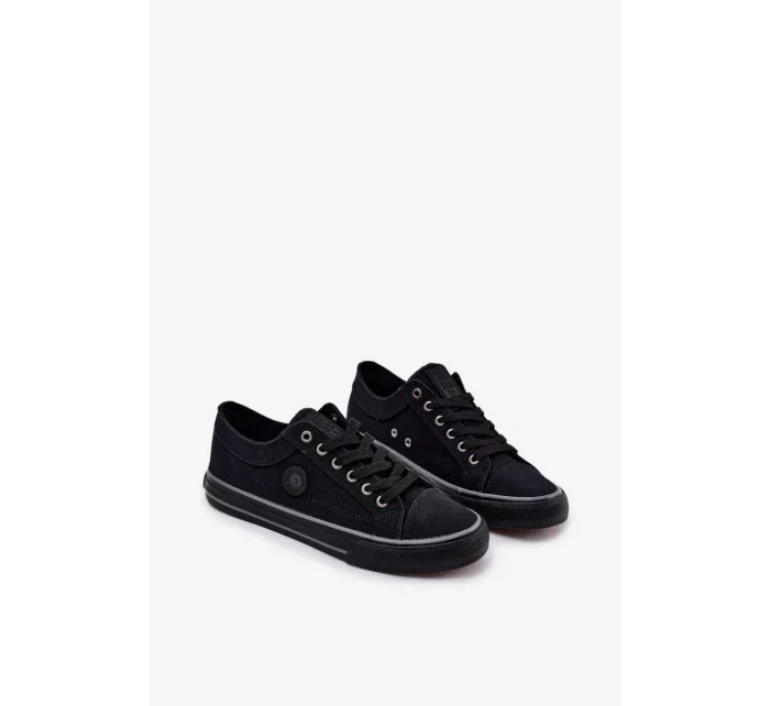 Pánské plátěné tenisky Big Star – černé