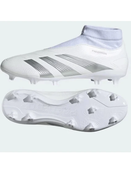 Pánské sportovní boty Kopačky Predator League LL FG M IG7767 Bílá - Adidas Pánské sportovní boty Kopačky Predator League LL FG M IG7767 Bílá - Adidas