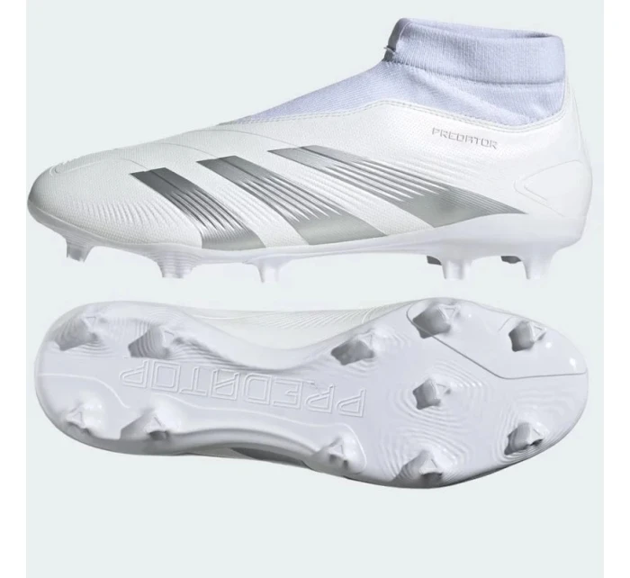Pánské sportovní boty Kopačky Predator League LL FG M IG7767 Bílá - Adidas Pánské sportovní boty Kopačky Predator League LL FG M IG7767 Bílá - Adidas