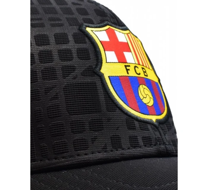 FC Barcelona baseballová čepice Kšiltovka Cross Black FCB 5001GEXNN