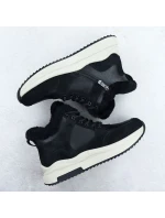 Dámské kožené kozačky na platformě černé Filippo DBT7240 Dámské kožené kozačky na platformě černé Filippo DBT7240