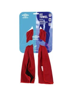 SPORTOVNÍ CHLADICÍ RUČNÍK 90X30CM UMBRO ČERVENÝ